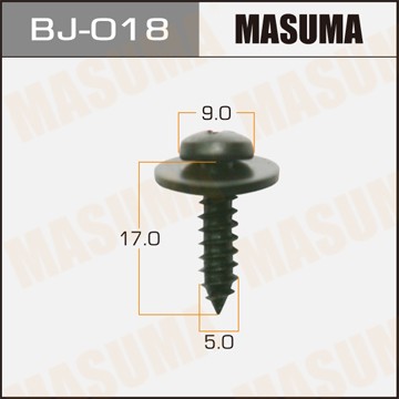 Саморез 5х17мм набор 10шт. MASUMA BJ018 MASUMA