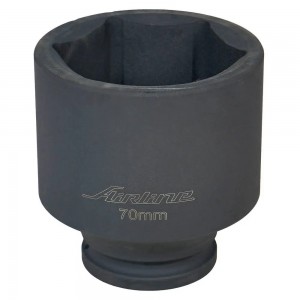 Головка ударная торцевая 3/4DR шестигранная 70мм, L=100мм (AT-IS34-65) ATIS3465 AIRLINE