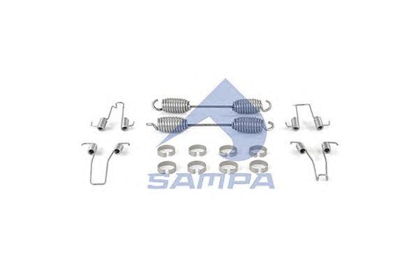 Ремкомплект BPW колодок тормозных (пружины,стопоры) SAMPA 070.658 SAMPA