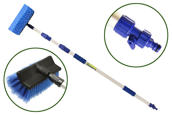 AT00036 Щетка для мытья телескопическая 3-х секционная L=135-300см (усиленная, с AT00036 AT