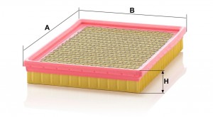 Фильтр воздушный C 2681 MANN FILTER