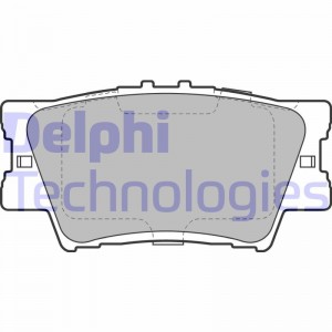 LP2004 колодки дисковые з.\ Toyota RAV4 2.0/2.2 D-4D 06> LP2004 DELPHI