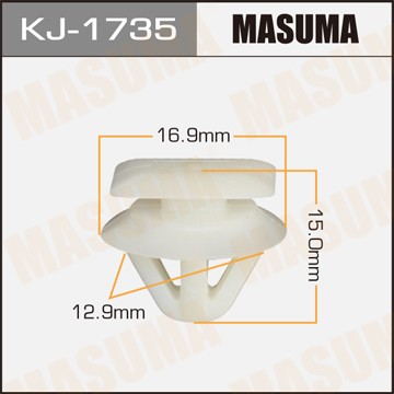 Пистон обивки универсальный MASUMA KJ1735 MASUMA