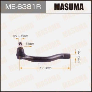 наконечник рулевой правый!\ Honda Civic 06> ME-6381R MASUMA