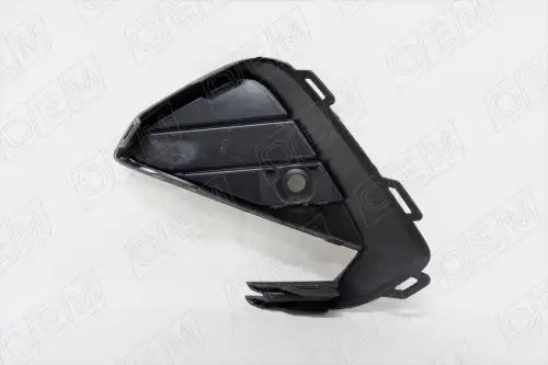 Решетка в бампер нижняя правая Volkswagen Polo sedan 6 (2020-нв) под парктроник OEM1525R OEMPARTS