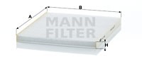 HYUNDAI SOLARIS НЕ УГОЛЬНЫЙ CU2336 MANN FILTER