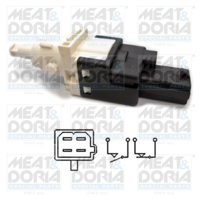 Выключатель FIAT Doblo стоп-сигнала MEAT&DORIA 35043 MEAT DORIA