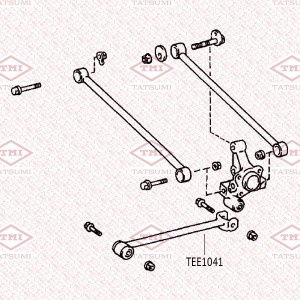 TOYOTA CAMRY CV3 (2001-2006) TEE1041 TATSUMI