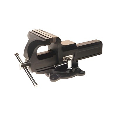 Тиски 125мм (5") неповоротные стальные ROCKFORCE RF6540205 ROCK FORCE