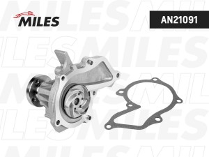 Насос водяной FORD FOCUS 1/2 FIESTA/FUSION/MAZDA/VOLVO 1.4/1.6 95- (DOLZ F133) A AN21091 MILES