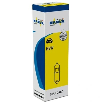 Лампа 12V H5W 5W BA9s Halogen Miniature NARVA 178303000 NARVA