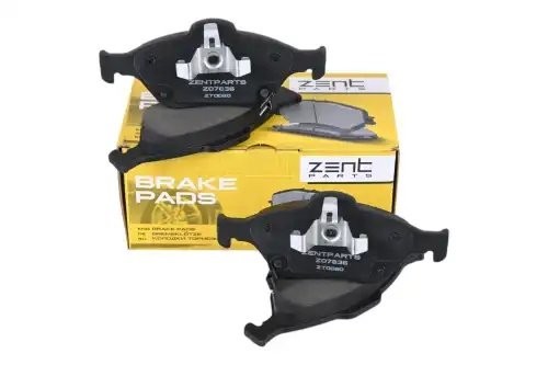 колодки тор. диск. перед. с антиск. пл.! (P83085) Toyota Yaris 1.0-1.5 06> Z07836 ZENTPARTS