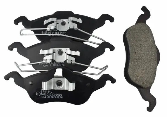 колодки дисковые передние!\ Ford Focus 1.4i-2.0i/1.8TDi &16V 98> BP51119 SB NAGAMOCHI