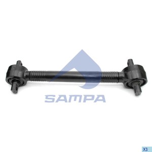 Штанга реактивная IVECO (L=610x152x21) SAMPA 095.248 SAMPA