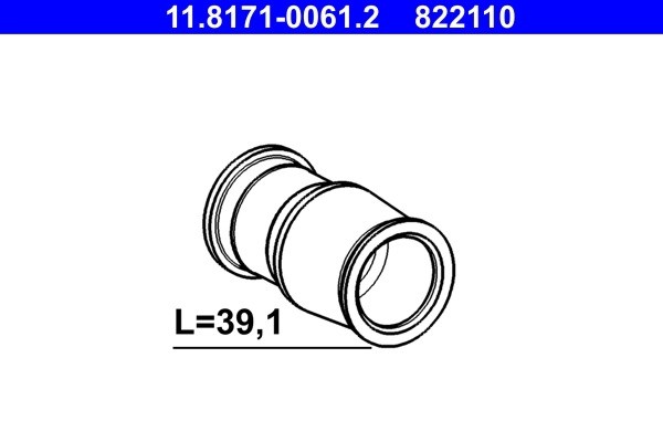 Направляющий болт 11.8171-0061.2 11.8171-0061.2 ATE
