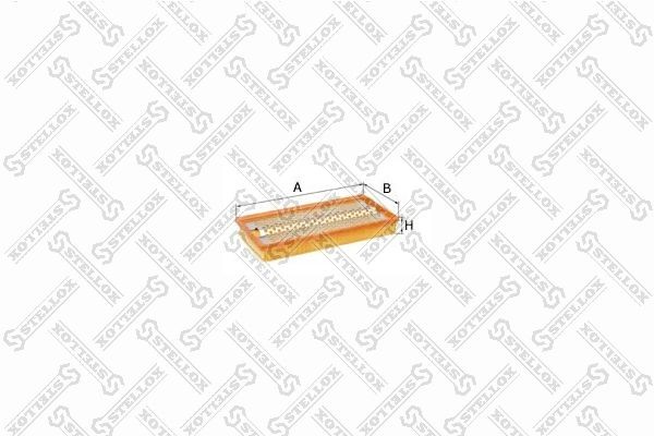 фильтр воздушный! \ MB OM364A 81-21051-SX STELLOX