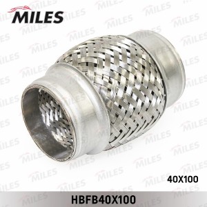 Труба гофрированная (гофра) внутренним плетением 40X100 HBFB40X100 HBFB40X100 MILES
