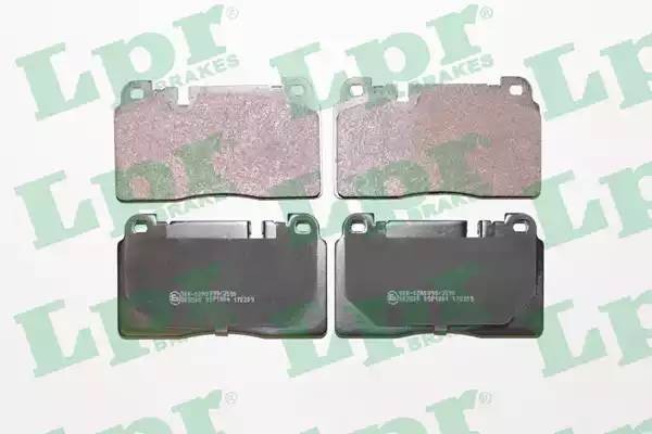Колодки тормозные дисковые 05P1804 05P1804 LPR