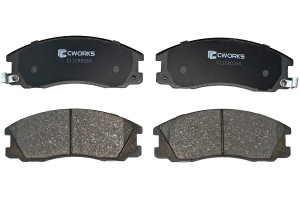Тормозные колодки передние, Low Metallic C11CR0266 C11CR0266 CWORKS