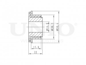 С/блок заднего продольного рычага (к-т) RMP-20456 UNIO