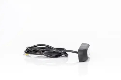 фонарь сигнальный! LED желтый, 132,7x35,4, с кронштейном, проводом 1,0м\ Univers FT200LED FRISTOM
