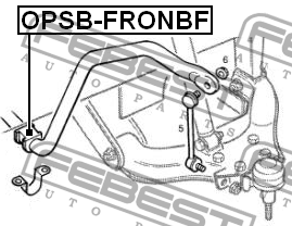 OPEL FRONTERA B OPSB-FRONBF FEBEST