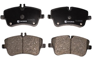 Тормозные колодки передние, Low Metallic C11CR0256 C11CR0256 CWORKS