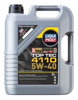 21479 LiquiMoly Синт-ое мот.масло Top Tec 4110 5W-40 SN C3 (5л) 21479 LIQUI MOLY