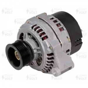 Генератор КАМАЗ дв.740.30,740-31,740-50 ЕВРО-2,3 поликлиновой шкив 28В 80А START LG0705 START VOLT