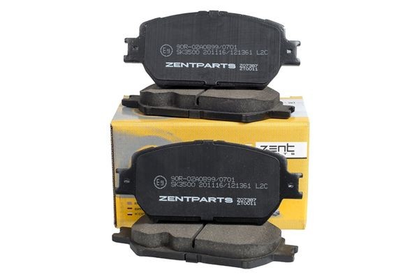 колодки дисковые передние! Toyota Camry 2.4WT-i/3.0i 01> Z07387 ZENTPARTS