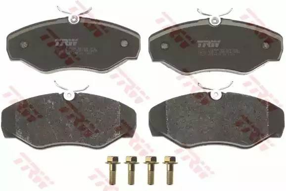 Колодки передние RENAULT TRAFIC II, OPEL VIVARO, NISSAN PRIMASTAR GDB1478 GDB1478 TRW