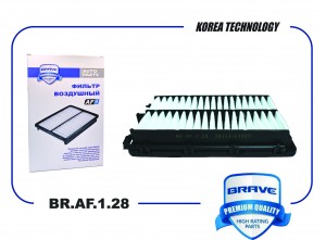 Фильтр воздушный BR.AF.1.28 28113-L1000 Sonata DN8 19- 2.0, К5 20-, S-Fe 20-,Sor BR.AF.1.28 BRAVE