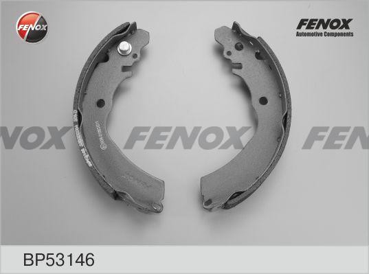 Колодки тормозные барабанные задние BP53146 FENOX