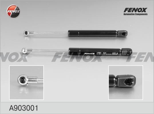 амортизатор багажника! без спойлера\ Audi 80/90 B3 86-91 A903001 FENOX