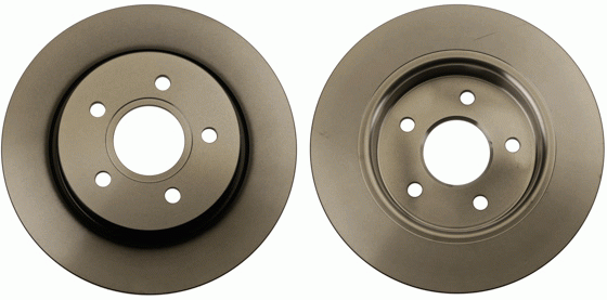 Диск тормозной задний FORD FOCUS III DF6139 DF6139 TRW