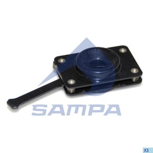 Замок капота VOLVO FM9,FM10,FM12,FM13,FH12,FH13,FH16 SAMPA 034.161 SAMPA