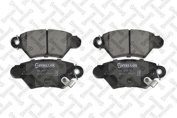 колодки дисковые з.! с антискр. пл.\ Opel Astra 1.2i-2.0Di 98-01/Zafira 1.8i/2.0 696002BSX STELLOX