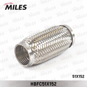 Труба гофрированная (гофра) металлорукавом 51X152 HBFC51X152 HBFC51X152 MILES