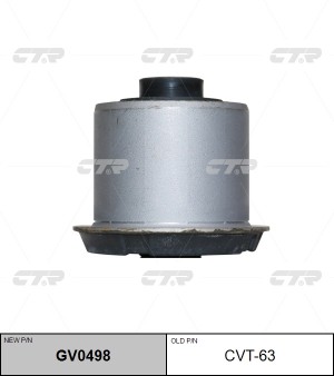 Сайлентблок TOYOTA Mark 2 (96-01) рычага переднего верхний CTR GV0498 CTR