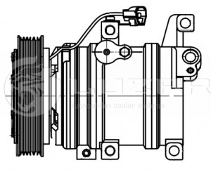 Компрессор кондиц. для а/м Mazda 6 (GG) (02-)/CX-7 (07-) LCAC2515 LCAC2515 LUZAR