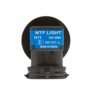 Лампа 12V H11 55W PGJ19-2 +30% блистер (1шт.) Long Life MTF HLL1211B MTF