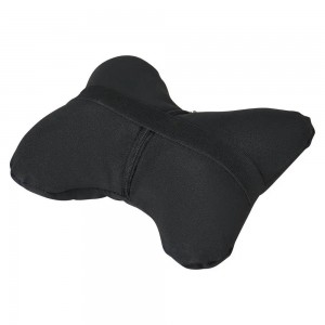 Подушка на подголовник 25х21 см полиэстер/алькантара черный "AIRLINE" ASP-B-01 AIRLINE