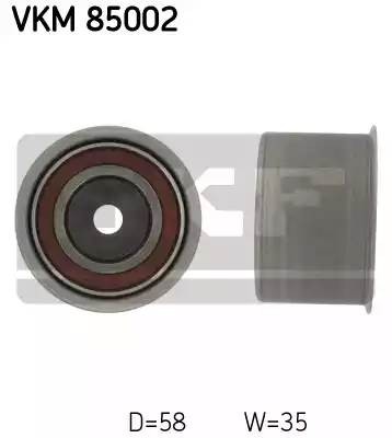 ролик обводной ремня ГРМ!\ Mitsubishi Galant/Sigma/Pajero 2.5-3.5 90> VKM85002 SKF