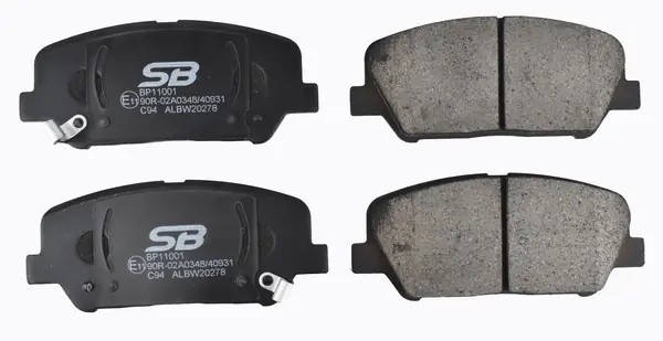 Колодки тормозные передние HYUNDAI i30/ELANTRA 11-/CEED R16 12- BP11001 BP11001 SB NAGAMOCHI