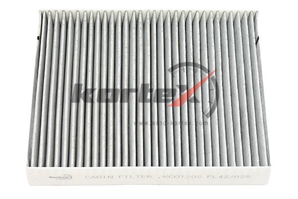 Фильтр салонный AUDI A3SKODA OCTAVIAVW GOLF 12- (угольный),  KC0120S KC0120S KORTEX