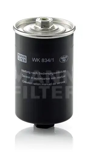 Фильтр топливный WK834/1 WK834/1 MANN FILTER