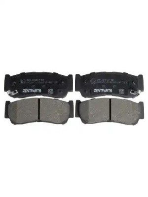 колодки дисковые задние! Hyundai Santa Fe 2.7/2.2CRDi 06> Z07385 ZENTPARTS