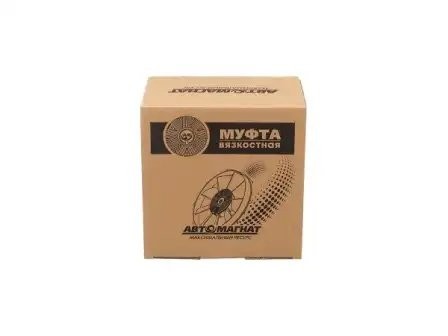 020004621 Муфта вязкостная АНАЛОГ (голая, под вентилятор 640мм) 020004622 AM020004621 AVTOMAGNAT