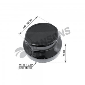 крышка ступицы !M136x2.5 SW110 \BPW ECO Plus 8-9t 300.369 MANSONS