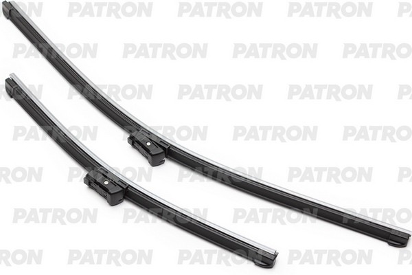Щетки стеклоочистителя 61см + 41см к-кт плоская Push button 19mm Moskwitsch 3 /  PWB6141-KIT-FD PATRON
